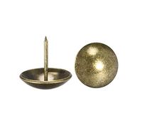 Sourcing map Lot de 40 punaises de tapissier rondes Bronze