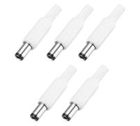 sourcing map Lot de 5 adaptateurs d'alimentation DC mâle, 6,3 mm x 3,0 mm, adaptateur de prise d'alimentation CC de 4,6 cm pour appareils électroménagers, utilisation industrielle, caméras de