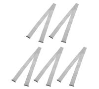 sourcing map Lot de 5 câbles plats IDC à 40 broches, pas de 2 mm, longueur de 1 m, double connecteur femelle FC vers FC pour électronique industrielle, gris