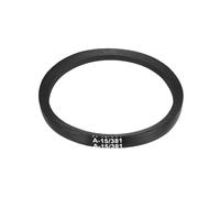 sourcing map Lot de 5 courroies en caoutchouc enveloppées A15, section A, 43,2 cm de circonférence extérieure x 1,3 cm de largeur x 0,8 cm d'épaisseur, courroie de transmission d'énergie industrielle