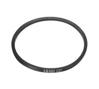 sourcing map Lot de 5 courroies en caoutchouc enveloppées A25, section A, 68,6 cm de circonférence extérieure x 1,3 cm de largeur x 0,8 cm d'épaisseur, courroie de transmission d'énergie industrielle