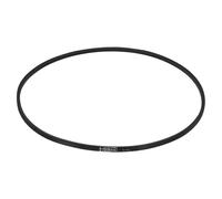 sourcing map Lot de 5 courroies en caoutchouc enveloppées A54, section A, 142,2 cm de circonférence extérieure x 1,3 cm de largeur x 0,8 cm d'épaisseur, courroie de transmission d'énergie industrielle