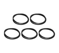 sourcing map Lot de 5 courroies en caoutchouc enveloppées A87, section A, 226,1 cm de circonférence extérieure x 1,3 cm de largeur x 0,8 cm d'épaisseur, courroie de transmission d'énergie industrielle