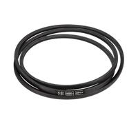 sourcing map Lot de 5 courroies en caoutchouc enveloppées A97, section A, 251,5 cm de circonférence extérieure x 1,3 cm de largeur x 0,8 cm d'épaisseur, courroie de transmission d'énergie industrielle