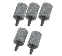 sourcing map Lot de 5 diffuseurs à Bulles pour Aquarium Gris 25 x 15 mm