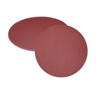 sourcing map Lot de 5 disques abrasifs PSA de 30,5 cm, grains 1000 en oxyde d'aluminium, papier abrasif auto-adhésif, papier abrasif rond sans trou, peinture de voiture, bois, métal
