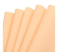 sourcing map Lot de 5 feuilles de mousse EVA beige, 50 x 50 cm, 2 mm d'épaisseur, pour costumes, projets d'art et d'artisanat