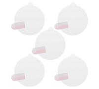 sourcing map Lot de 5 films protecteurs d'écran en verre de montre 46 mm HD haute définition anti-rayures étanche TPU universel rond pour montre intelligente (pour écran plat)