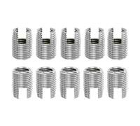 sourcing map Lot de 5 inserts filetés autotaraudeuses en acier inoxydable 303 - M12-1,75 - Extérieur M16 x 22