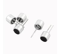 sourcing map Lot de 5 Inserts pour Microphone àélectret 6050 Broches PCB DE CONDENSEUR