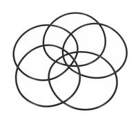 sourcing map Lot de 5 joints toriques AS-248 en caoutchouc nitrile - 11,4 cm de diamètre intérieur, 12,7 cm de diamètre extérieur et 0,3 cm de large - Pour réparation d'étanchéité de machine