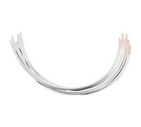sourcing map Lot de 5 paires d'armatures en acier inoxydable pour soutien-gorge, 22 cm pour soutien-gorge, pièces de réparation, fournitures de couture, taille standard pour soutien de bonnet B