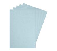 sourcing map Lot de 5 planches de sol pour maison de poupée, papier peint et revêtement de sol en soie bleu ciel pour maison de poupée, table de sable, accessoires de modèle de table à sable, 30,5 x