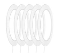 sourcing map Lot de 5 rubans adhésifs pour tableau blanc de 2 mm - 66 m - Pour tableau blanc - Effaçable à sec - Scrapbooking - Bricolage - Artisanat