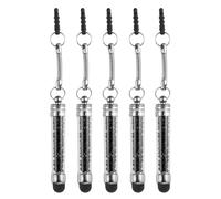 sourcing map Lot de 5 stylets capacitifs pour écrans tactiles - Noir