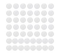 sourcing map Lot de 50 billes de roulement en céramique 5,556 mm 7/32" ZrO2 Oxyde de Zirconium Solide, G10 Precision, Blanc
