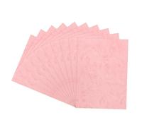 sourcing map Lot de 50 couvertures de reliure grain de cuir A4 180 g/m² Papier texturé non perforé pour rapports commerciaux, rose pâle