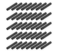 sourcing map Lot de 50 entretoises moletées M2 x 25 mm en aluminium - Pour drone RC Quadcopter FPV Drone - Pièces de bricolage (noir, diamètre extérieur 4 mm)