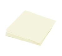 sourcing map Lot de 50 feuilles de papier origami double face blanc crème 14 x 14 cm pour projets d'artisanat, débutants, décoration de cadeaux