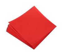 sourcing map Lot de 50 feuilles de papier origami double face pour projets d'artisanat, débutants, décoration de cadeaux, rouge vif, 20 x 20 cm