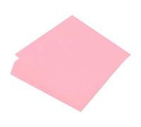 sourcing map Lot de 50 feuilles de papier origami double face pour projets d'artisanat, débutants, décoration de cadeaux, rose clair, 20 x 20 cm