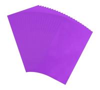 sourcing map Lot de 50 feuilles de transfert réactives à la chaleur - 20 x 29 cm - Violet