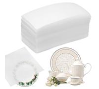 sourcing map Lot de 50 pochettes rembourrées en mousse - 12,7 x 7,6 cm - Fournitures d'emballage - Feuilles de rembourrage en mousse pour déménagement et emballage de plats, Chine, livres, cadre photo