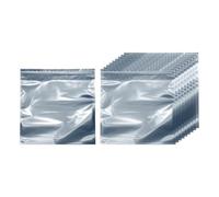 sourcing map Lot de 50 sacs antistatiques à double couche refermables pour GPU, disque dur, disque dur, SSD, lumières LED, appareils électroniques, gris foncé semi-transparent 30 x 24,9 cm