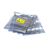 sourcing map Lot de 50 sacs antistatiques refermables avec étiquettes pour disque dur HDD SSD 15 x 20 cm