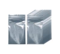 sourcing map Lot de 50 sacs antistatiques refermables double couche pour GPU, disque dur, disque dur, SSD, lumières LED, appareils électroniques 8 x 15 cm