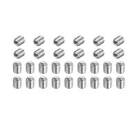 sourcing map Lot de 50 vis sans tête M5-0,8 x 6 mm en acier inoxydable 304 à tête hexagonale pour salle de bain, réparation de meubles, projet de bricolage
