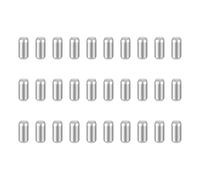 sourcing map Lot de 55 chevilles cylindriques M2 x 4 mm en acier inoxydable 304 pour appareils métalliques, meubles en bois, installation à faire soi-même, argent