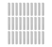 sourcing map Lot de 55 chevilles cylindriques M3 x 18 mm en acier inoxydable 304 pour appareils métalliques, meubles en bois, installation à faire soi-même, argent