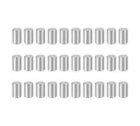 sourcing map Lot de 55 chevilles cylindriques M3 x 5 mm en acier inoxydable 304 pour appareils métalliques, meubles en bois, installation à faire soi-même, argent