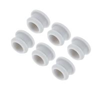 sourcing map Lot de 6 bouchons de trou de verrouillage en silicone - Joint de panneau en caoutchouc de type encastré rond pour cloisons de cuisine - Bouchons d'étanchéité étanches - 13 mm de diamètre