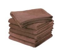 sourcing map Lot de 6 chiffons de nettoyage en microfibre 61 x 40,6 cm, serviettes de nettoyage multifonctionnelles réutilisables et absorbantes pour lavage de voiture, cuisine, ménage, fenêtre