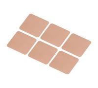 sourcing map Lot de 6 Dissipateurs Thermiques Dissipateur de Cuivre 15 mm x 15 mm x 0,1 mm Dissipateur Thermique Conducteur pour Refroidissement Électronique Puce