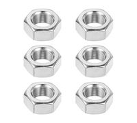 sourcing map Lot de 6 écrous hexagonaux M14 x 1 mm en acier inoxydable 304 à filetage fin 22 mm de largeur, 11 mm de hauteur pour machines automobiles et industrielles