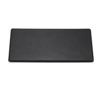 sourcing map Lot de 6 embouts d'extrusion rectangulaires en aluminium Noir 80 x 160 mm