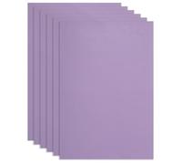 sourcing map Lot de 6 feuilles de cuir pleine fleur pour loisirs créatifs, meubles, ceintures de bureau, couvertures de livres, 30 x 20 cm, violet