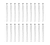 sourcing map Lot de 60 chevilles en acier inoxydable 304 - 2 x 25 mm - Tête ronde plate chanfreinée - Pour étagère - Éléments de fixation pour meubles et projets de bricolage