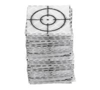 sourcing map Lot de 60 feuilles réfléchissantes de 20 mm x 20 mm - Autocollants pour cible d'arpentage - Ruban réfléchissant pour inspection de navire - Argenté