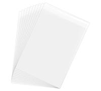 sourcing map Lot de 60 pochettes transparentes sans acide pour photos de 43,9 x 30 cm, sacs de rangement transparents pour impressions d'art, photos, cadres mats de 30 x 40 cm