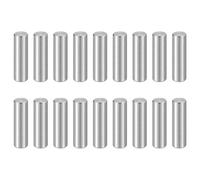 sourcing map Lot de 64 chevilles cylindriques M4 x 14 mm en acier inoxydable 304, chevilles de support d'étagère, tiges de fixation pour armoire, meubles, bricolage, industrie, mécanique