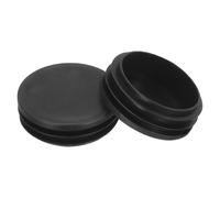 sourcing map Lot de 8 bouchons ronds en plastique - 50 mm - Embouts pour inserts de pieds de chaise, patins de meubles, pieds en métal - Tubes ronds
