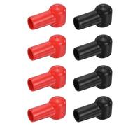 sourcing map Lot de 8 cache-bornes de batterie pour camion, bateau - L15-20-49 mm