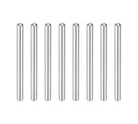 sourcing map Lot de 8 chevilles en acier inoxydable 304 - 5 x 60 mm - Tête ronde plate chanfreinée - Pour étagère - Éléments de fixation pour meubles et projets de bricolage