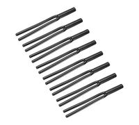 sourcing map Lot de 8 pantalons de câble (10 mm-2 x 4,5 mm) à 2 conducteurs pour haut-parleur en Y gaine pour protéger le câble de haut-parleur audio DIN vers RCA HIFI