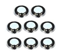 sourcing map Lot de 8 petits haut-parleurs 1 W 8 Ohm avec coque en métal et micro aimant pour mini haut-parleurs, DVD, EVD, multimédia, machine de publicité portable