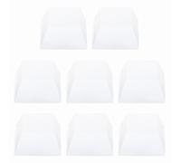 sourcing map Lot de 8 pieds d'isolation en caoutchouc pour haut-parleur, 2 x 1 cm, tapis de base transparent anti-vibrations avec support adhésif pour amplificateur, platine, caisson de basses